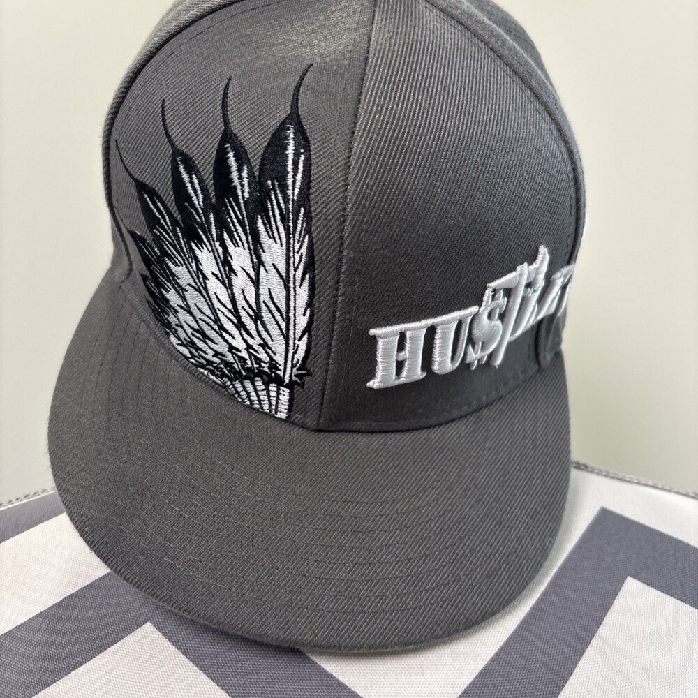 Hustle Tribe OG Gray Snapback Cap